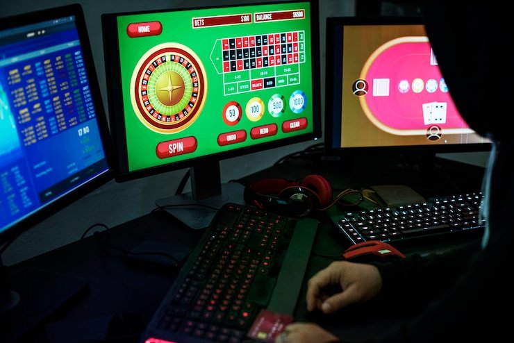 Excited Filipino player checking results of popular lottery games on mobile